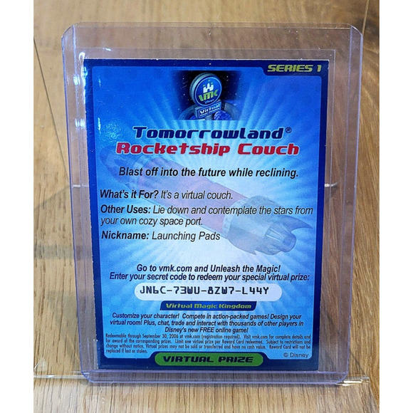 Virtual Magic Kingdom VMK Disney Tomorrowland Rocketship Couch - Picture 2 of 2